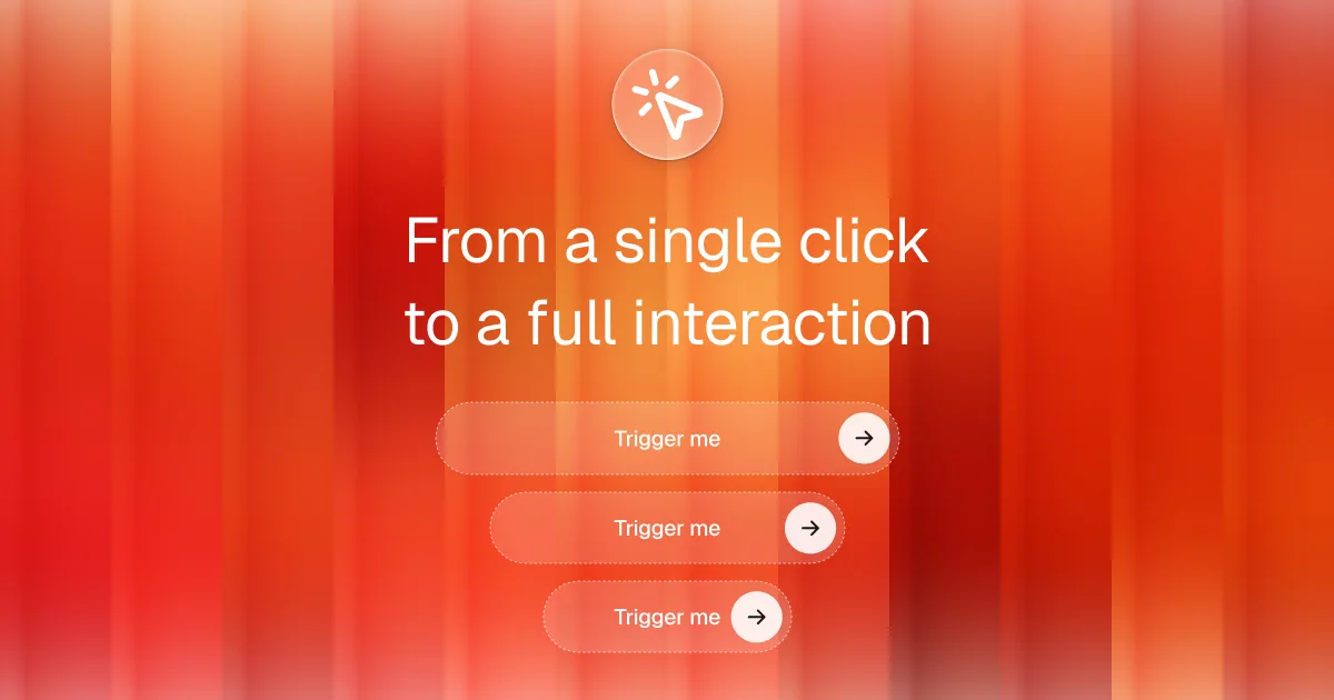 The biggest problem with AI chats, solved with Triggers